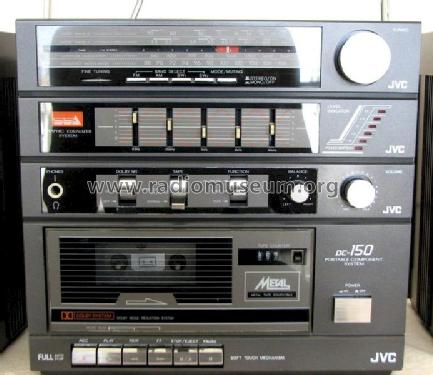 Cassette Receiver PC-R150C; JVC - Victor Company (ID = 1051097) Radio