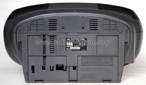 CD Portable System RC-QW20 BK; JVC - Victor Company (ID = 2033841) Radio