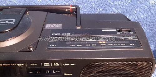 CD Portable System RC-X3; JVC - Victor Company (ID = 1536280) Radio