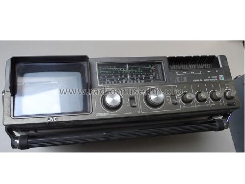 Colour TV Radio Cassette CX-500ME; JVC - Victor Company (ID = 1541818) TV Radio