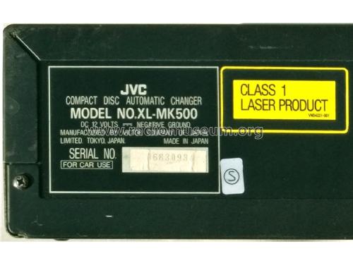 Compact Disc Automatic Changer XL-MK500; JVC - Victor Company (ID = 2041446) R-Player