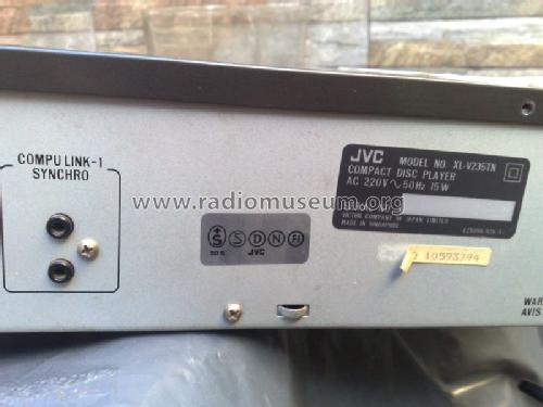 Compact Disc Player SL-V235; JVC - Victor Company (ID = 1622725) R-Player