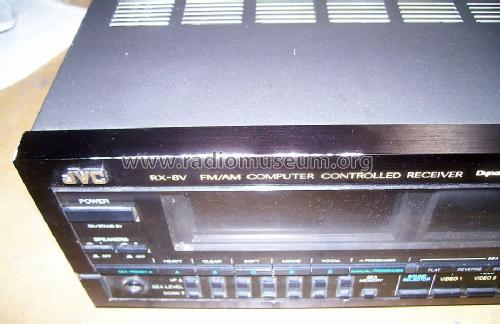 FM/AM Computer Controlled Receiver RX-8V; JVC - Victor Company (ID = 1522226) Radio