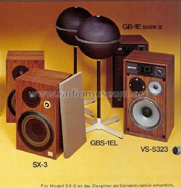 Globe Speaker System GB-1E MARKIII; JVC - Victor Company (ID = 576997) Parleur