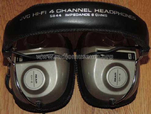 HI-FI 4 Channel Headphones 5844; JVC - Victor Company (ID = 2056198) Speaker-P