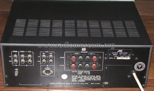 Stereo Integrated Amplifier JA-S31; JVC - Victor Company (ID = 1180347) Ampl/Mixer