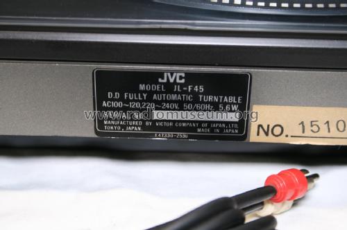 JL-F45; JVC - Victor Company (ID = 2420759) R-Player