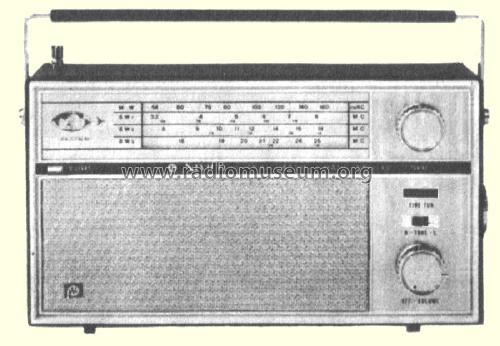 Nivico 10 Transistor 4-Band Portable Radio 10H-407; JVC - Victor Company (ID = 2510506) Radio