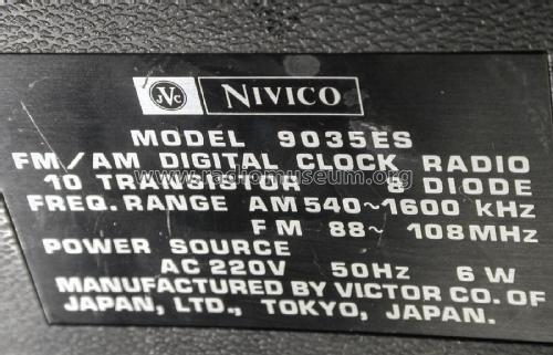 Nivico 9035ES; JVC - Victor Company (ID = 2120241) Radio