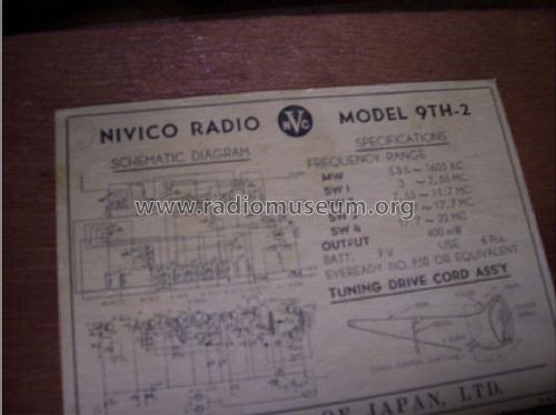 Nivico 9 Transistor 9TH-2; JVC - Victor Company (ID = 1233163) Radio