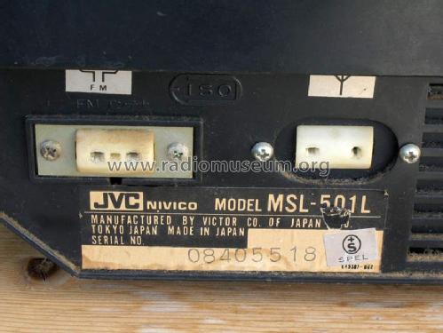 Nivico MSL-501L; JVC - Victor Company (ID = 2512995) Radio