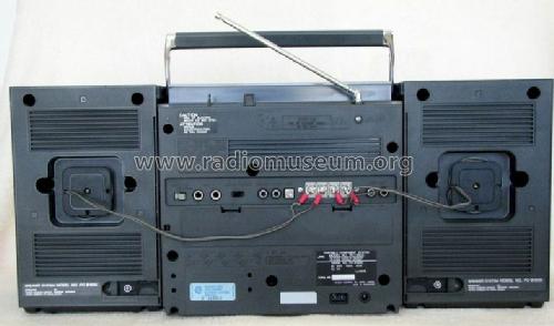 Portable Component System PC-150C; JVC - Victor Company (ID = 1051103) Radio