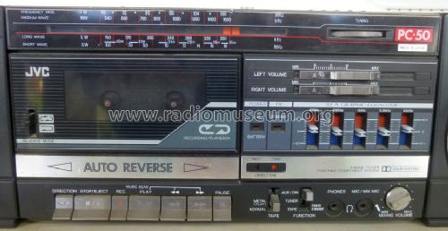 Portable Component System PC-50E; JVC - Victor Company (ID = 1648591) Radio