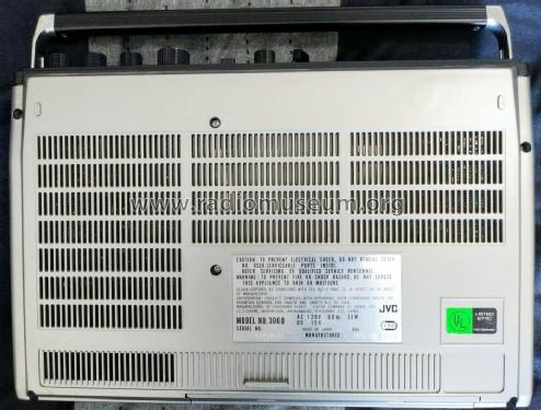 Radio-TV-Cassette Recorder 3060; JVC - Victor Company (ID = 2506723) TV Radio