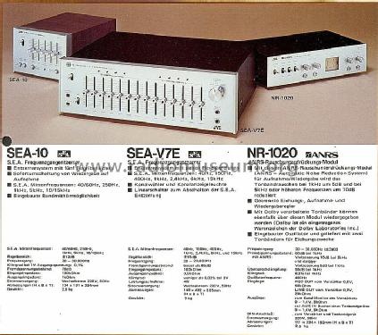 SEA-V7E; JVC - Victor Company (ID = 577037) Ampl/Mixer