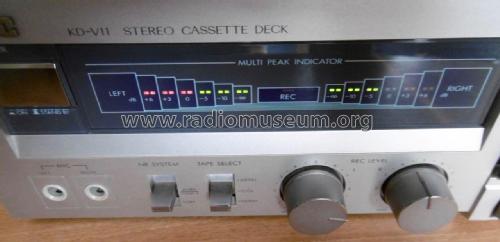 Stereo Cassette Deck KD-V11E; JVC - Victor Company (ID = 2049067) R-Player