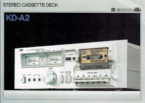 Stereo Cassette Deck KD-A2B; JVC - Victor Company (ID = 2853994) Reg-Riprod