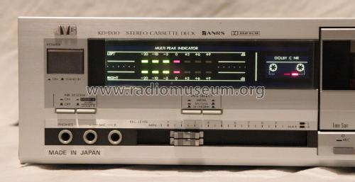 Stereo Cassette Deck KD-D30; JVC - Victor Company (ID = 2326387) R-Player