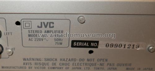 Stereo Integrated Amplifier A-K100; JVC - Victor Company (ID = 2353116) Ampl/Mixer