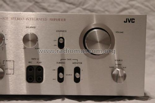 Stereo Integrated Amplifier JA-S31; JVC - Victor Company (ID = 2013309) Ampl/Mixer