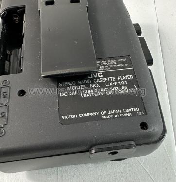 Stereo Radio Cassette Player CX-F101; JVC - Victor Company (ID = 2990247) Radio