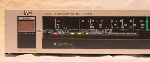 FM/MW/LW Stereo Tuner T-K100L; JVC - Victor Company (ID = 2012967) Radio