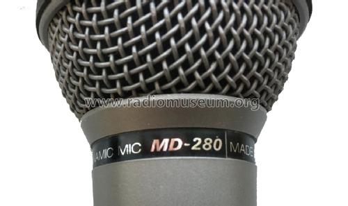 Uni-Directional Dynamic Microphone MD-280; JVC - Victor Company (ID = 2536938) Microphone/PU