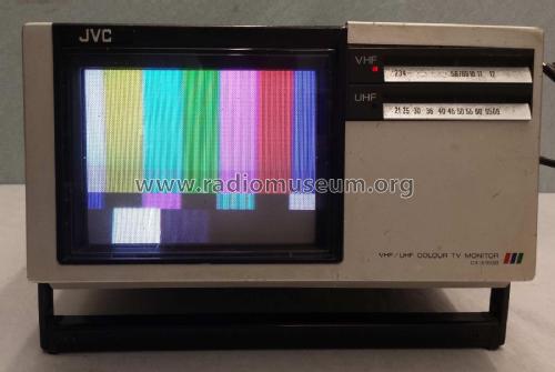 VHF/UHF Color TV Monitor CX-610GB; JVC - Victor Company (ID = 2216271) Televisore