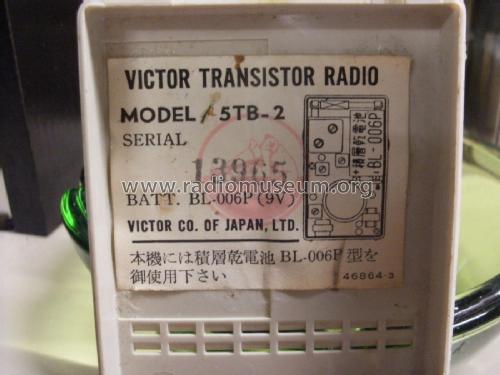 Victor All Transistor 5TB-2; JVC - Victor Company (ID = 2442944) Radio