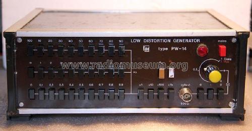 Low Distortion Generator PW-14; Kabid - Zopan; (ID = 1732453) Equipment