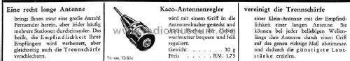 Antennenregler ; Kaco, Kupfer-Asbest- (ID = 1689053) Antenna
