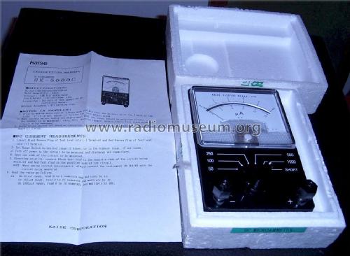 DC-Microammeter SK-5000C; Kaise Electric Works (ID = 1596565) Equipment