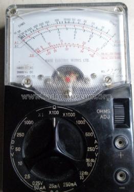 Volt-Ohm-Milliammeter SK-20; Kaise Electric Works (ID = 2371658) Equipment