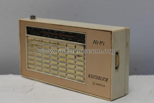 Kaiserlich HiFi 8 Transistor; Unknown to us - (ID = 1833525) Radio