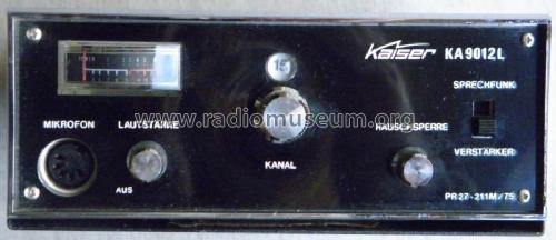 Mobilfunkgerät KA 9012 L; Kaiser Electronic (ID = 1133501) CB-Funk
