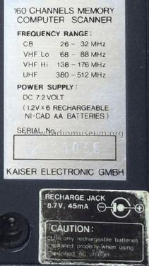 SC-9000; Kaiser Electronic (ID = 2547205) Commercial Re