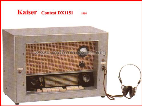 Contest DX1151; Kaiser KG, W. bzw. (ID = 29276) Amateur-R