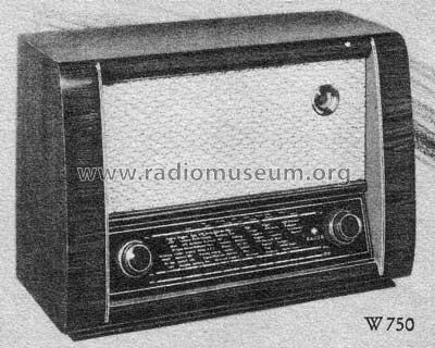 Kaiser-Serenade W750; Kaiser KG, W. bzw. (ID = 21458) Radio