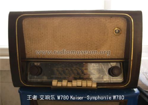Kaiser-Symphonie W780; Kaiser KG, W. bzw. (ID = 1333447) Radio