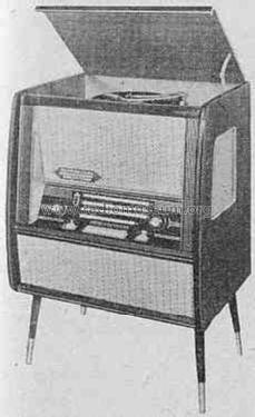Phono-Schrank I W1648/3D; Kaiser KG, W. bzw. (ID = 234525) Radio