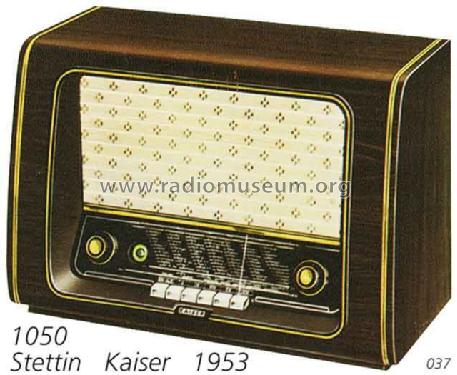 Stettin W1050U; Kaiser KG, W. bzw. (ID = 1800) Radio