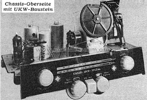 UKW-Spezial W1032; Kaiser KG, W. bzw. (ID = 51946) Radio