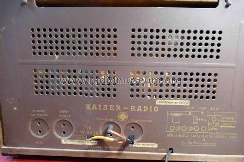 W560R; Kaiser KG, W. bzw. (ID = 2688710) Radio
