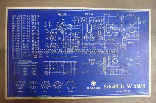 W560R; Kaiser KG, W. bzw. (ID = 2688718) Radio