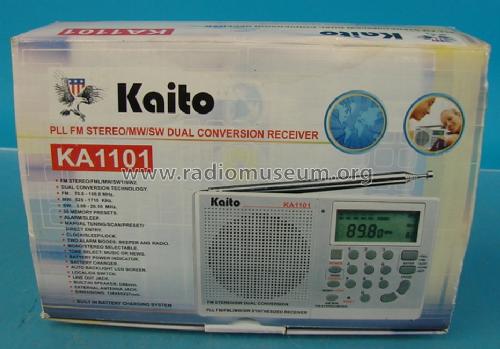 PLL FM/FML/MW/SW Synthesized Receiver KA1101; Kaito Electronics (ID = 1423295) Radio