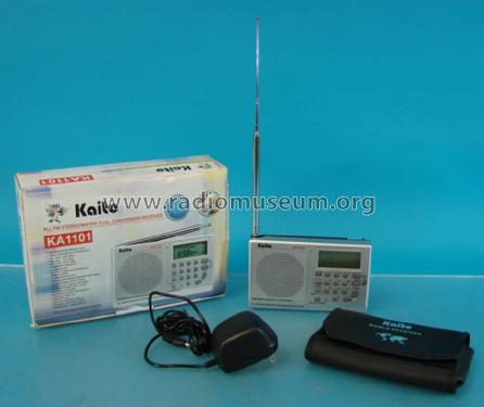 PLL FM/FML/MW/SW Synthesized Receiver KA1101; Kaito Electronics (ID = 1423298) Radio