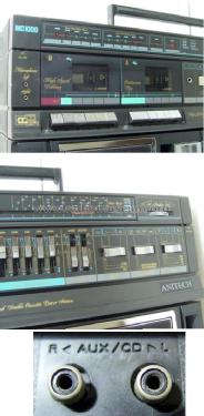 Anitech High Fidelity 4 Band Double Cassette Power MC-1000; Anita, Anitech, (ID = 1232802) Radio