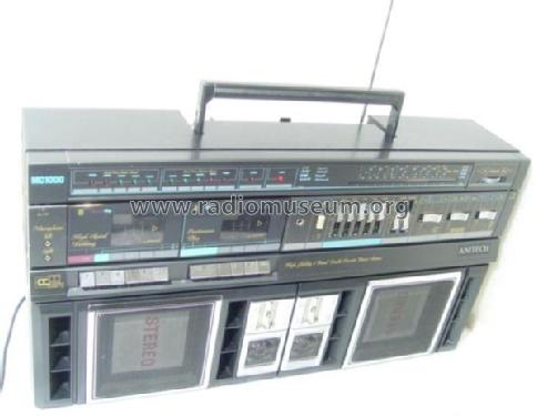 Anitech High Fidelity 4 Band Double Cassette Power MC-1000; Anita, Anitech, (ID = 1232804) Radio