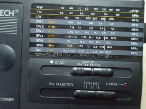 Anitech 10-Band Portable Radio Cassette Recorder WCR200; Anita, Anitech, (ID = 1959699) Radio