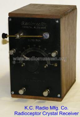 Radioceptor Crystal Receiver ; Kansas City Radio (ID = 1115554) Galène